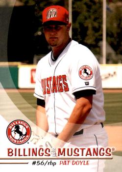 2010 Grandstand Billings Mustangs #NNO Pat Doyle Front