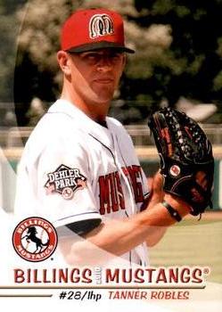 2010 Grandstand Billings Mustangs #NNO Tanner Robles Front