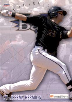 2011 Choice Louisville Bats #15 Jeremy Hermida Front