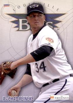 2011 Choice Louisville Bats #25 Chad Reineke Front