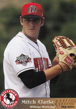 2011 Grandstand Billings Mustangs #NNO Mitch Clarke Front