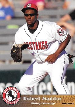 2011 Grandstand Billings Mustangs #NNO Robert Maddox Front