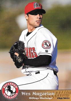 2011 Grandstand Billings Mustangs #NNO Wes Mugarian Front