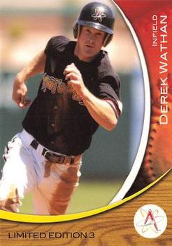 2005 DAV Minor League #3 Derek Wathan Front