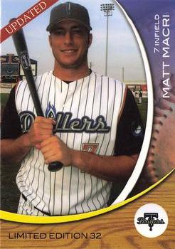 2005 DAV Minor League #32 Matt Macri Front