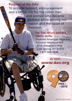 2010 DAV Minor / Independent / Summer Leagues #238 Chris Davis Back