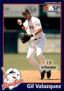 2010 DAV Minor / Independent / Summer Leagues #350 Gil Valazquez Front