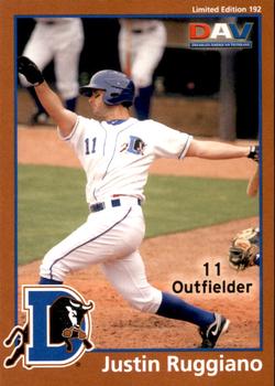 2010 DAV Minor / Independent / Summer Leagues #192 Justin Ruggiano Front