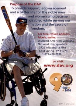2010 DAV Minor / Independent / Summer Leagues #147 Kevin Dubler Back