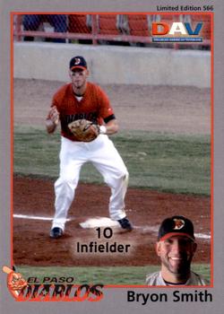2010 DAV Minor / Independent / Summer Leagues #566 Bryon Smith Front