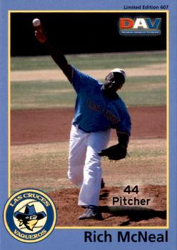 2010 DAV Minor / Independent / Summer Leagues #607 Rich McNeal Front