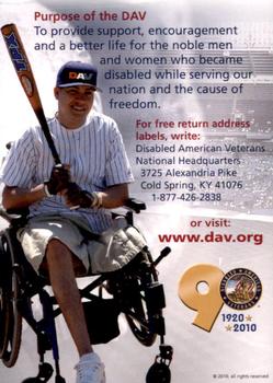 2010 DAV Minor / Independent / Summer Leagues #626 Tress Diaz Back