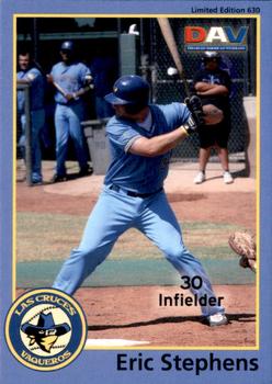 2010 DAV Minor / Independent / Summer Leagues #630 Eric Stephens Front