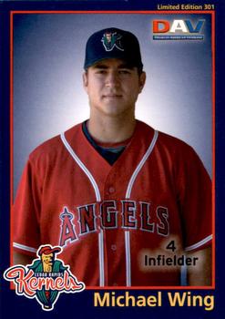 2010 DAV Minor / Independent / Summer Leagues #301 Michael Wing Front
