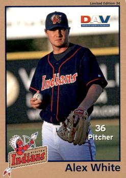 2010 DAV Minor / Independent / Summer Leagues #34 Alex White Front