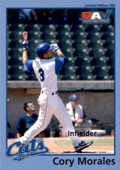 2010 DAV Minor / Independent / Summer Leagues #665 Cory Morales Front