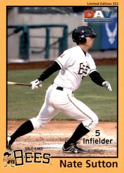 2010 DAV Minor / Independent / Summer Leagues #352 Nate Sutton Front