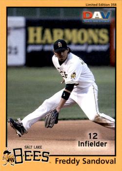 2010 DAV Minor / Independent / Summer Leagues #358 Freddy Sandoval Front