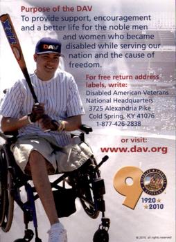 2010 DAV Minor / Independent / Summer Leagues #361 Daniel Davidson Back