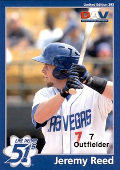 2010 DAV Minor / Independent / Summer Leagues #293 Jeremy Reed Front