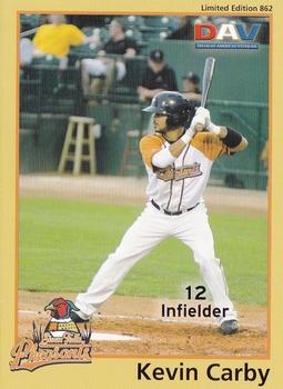 2010 DAV Minor / Independent / Summer Leagues #862 Kevin Carby Front