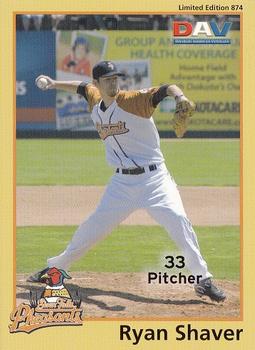 2010 DAV Minor / Independent / Summer Leagues #874 Ryan Shaver Front