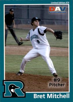 2010 DAV Minor / Independent / Summer Leagues #479 Bret Mitchell Front