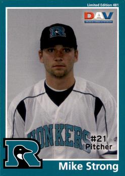 2010 DAV Minor / Independent / Summer Leagues #481 Mike Strong Front