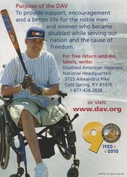 2010 DAV Minor / Independent / Summer Leagues #61 Doug Deeds Back