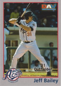 2010 DAV Minor / Independent / Summer Leagues #57 Jeff Bailey Front