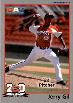 2010 DAV Minor / Independent / Summer Leagues #40 Jerry Gil Front