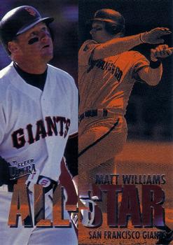 1995 Ultra - All-Stars #20 Matt Williams Front