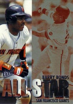 1995 Ultra - All-Stars #5 Barry Bonds Front