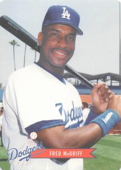 2003 Keebler Los Angeles Dodgers SGA #9 Fred McGriff Front