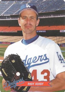 2003 Keebler Los Angeles Dodgers SGA #21 Andy Ashby Front