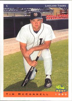 1993 Classic Best Lakeland Tigers #16 Tim McConnell Front