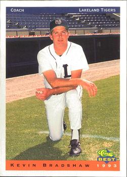 1993 Classic Best Lakeland Tigers #27 Kevin Bradshaw Front