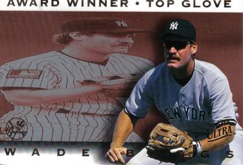 1995 Ultra - Award Winners #4 Wade Boggs Front