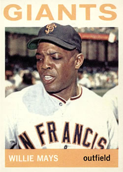 1964 Topps #150 Willie Mays Front