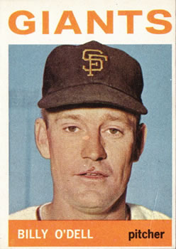 1964 Topps #18 Billy O'Dell Front