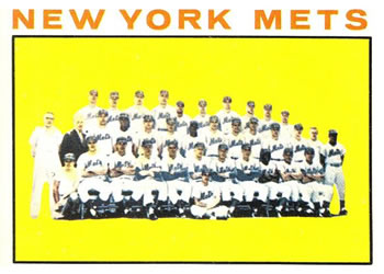 1964 Topps #27 New York Mets Front