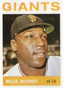 1964 Topps #350 Willie McCovey Front