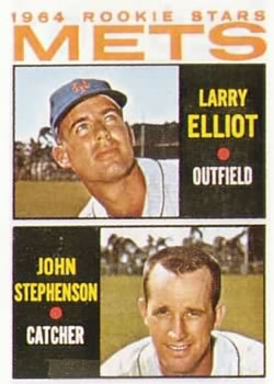 1964 Topps #536 Mets 1964 Rookie Stars (Larry Elliot / John Stephenson) Front