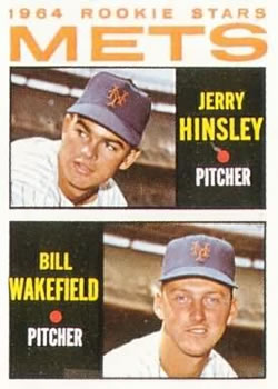 1964 Topps #576 Mets 1964 Rookie Stars (Jerry Hinsley / Bill Wakefield) Front