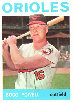 1964 Topps #89 Boog Powell Front