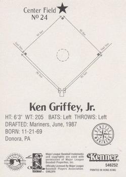 1998 Kenner Starting Lineup Cards #546252 Ken Griffey, Jr. Back
