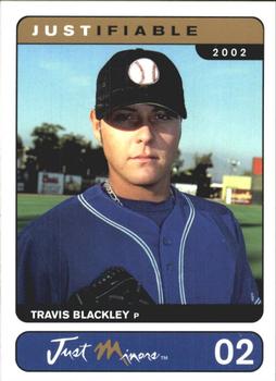 2002-03 Justifiable #2 Travis Blackley Front