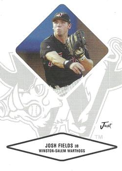 2004 Justifiable #21 Josh Fields Front