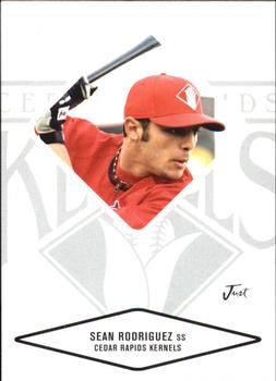 2004 Justifiable #72 Sean Rodriguez Front
