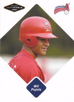 2005 Justifiable #67 Wil Pujols Front